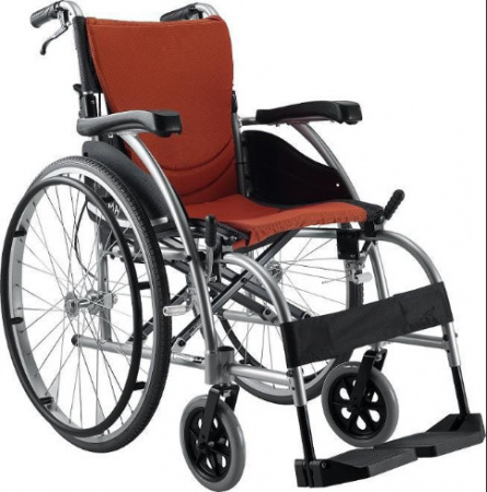 Кресло-коляска для инвалидов с ручным приводом, арт. 150 F22-17"