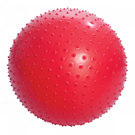 Мяч для занятий массажный, АВС, с насосом, 65 см, арт. М-165